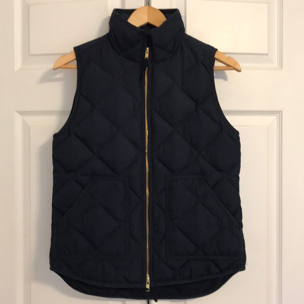 Jcrew navy vest